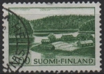 Stamps Finland -  Farm on Lake Shore