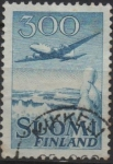 Stamps Finland -  Avion Convair 440