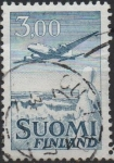 Stamps Finland -  Avion Convair 440