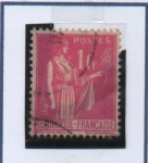 Stamps France -  Paz con rama d' Olivo