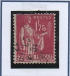 Stamps France -  Paz con rama d' Olivo