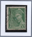 Stamps France -  Mercury