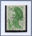 Stamps France -  Liberti