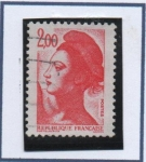 Stamps France -  Liberti