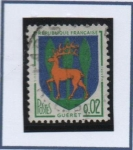 Sellos de Europa - Francia -  Escudos, Gueret