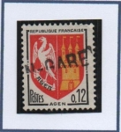 Stamps France -  Escudos, Scott Ahen