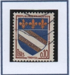 Stamps France -  Escudos, Troyes