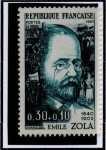 Stamps France -  Emilio Zola