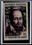 Sellos de Europa - Francia -  St. François d' Sales