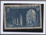 Sellos de Europa - Francia -  St. Wandrille Abbey