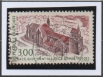 Stamps France -  Saint-Mauricio Basilica