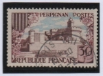 Stamps France -  Perpignan