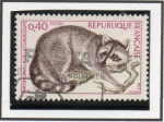 Stamps France -  Raccon Guadalupe