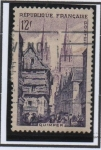 Stamps France -  Street Corner Quimper