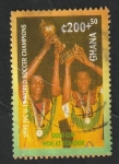 Stamps Ghana -  2074 - Mundial de futbol 1995, sub-17