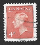 Stamps Canada -  287 - Jorge VI del Reino Unido