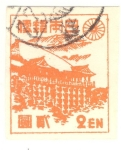 Stamps : Asia : Japan :  Templo