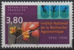 Sellos de Europa - Francia -  Instituto Agrónomo 50 Anv.