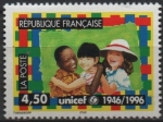 Stamps France -  UNICEF 50 Anv