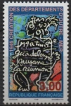 Stamps France -  Craacion de French Overseas Departamen