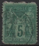 Stamps France -  Paz y Comercio