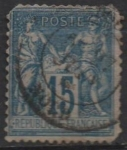 Stamps France -  Paz y Comercio