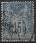 Stamps France -  Paz y Comercio