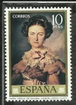 Sellos de Europa - Espa�a -  Maria Amalia de Sajonia (Vicente Lopez)