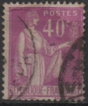 Stamps France -  Paz con rama d' Olivo