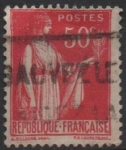 Stamps France -  Paz con rama d' Olivo