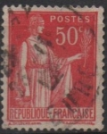 Stamps France -  Paz con rama d' Olivo