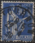 Stamps France -  Paz con rama d' Olivo