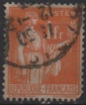 Stamps France -  Paz con rama d' Olivo