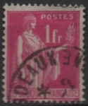 Stamps France -  Paz con rama d' Olivo