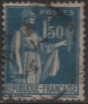 Stamps France -  Paz con rama d' Olivo