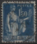 Stamps France -  Paz con rama d' Olivo