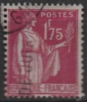 Stamps France -  Paz con rama d' Olivo