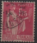 Stamps France -  Paz con rama d' Olivo