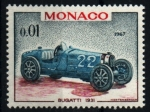 Stamps Monaco -  serie- XXV aniv. G.P. Mónaco