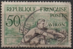 Stamps France -  Rowing