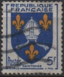 Sellos de Europa - Francia -  Escudos, Saintonge