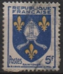 Sellos de Europa - Francia -  Escudos, Saintonge