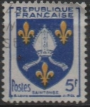 Sellos de Europa - Francia -  Escudos, Saintonge