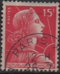 Stamps France -  Mariane