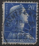 Sellos de Europa - Francia -  Mariane