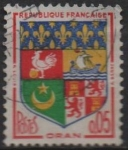 Sellos de Europa - Francia -  Escudos, Oran