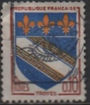 Sellos de Europa - Francia -  Escudos, Troyes