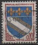 Sellos de Europa - Francia -  Escudos, Troyes