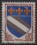 Stamps France -  Escudos, Troyes