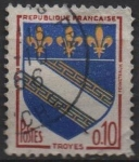 Stamps France -  Escudos, Troyes